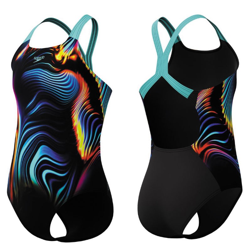 Costume Ragazza Digital Placement Powerback SPEEDO
