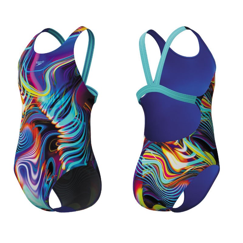 Costume Girl Digital Printed Powerback SPEEDO