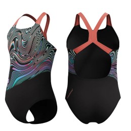 Costume Ragazza Digital Placement Powerback SPEEDO