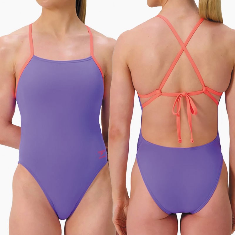 Costume Donna Solid Tie Back SPEEDO