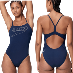 Costume Donna Endurance+ Logo Thin Strap Speedo