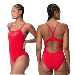 Costume Donna Endurance+ Logo Thin Strap Speedo
