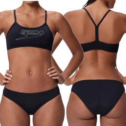 Due Pezzi Donna Endurance+ Logo Thinstrap Speedo