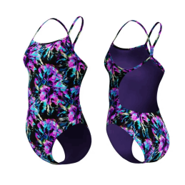 Costume Donna Club Training Printed V-Back 2.0 Speedo