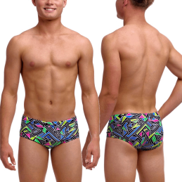 Costume Trunks Ragazzo Bits Of Peace Funky Trunks
