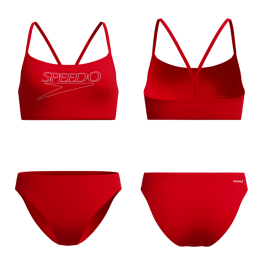 Due Pezzi Donna Endurance+ Logo Thinstrap Speedo
