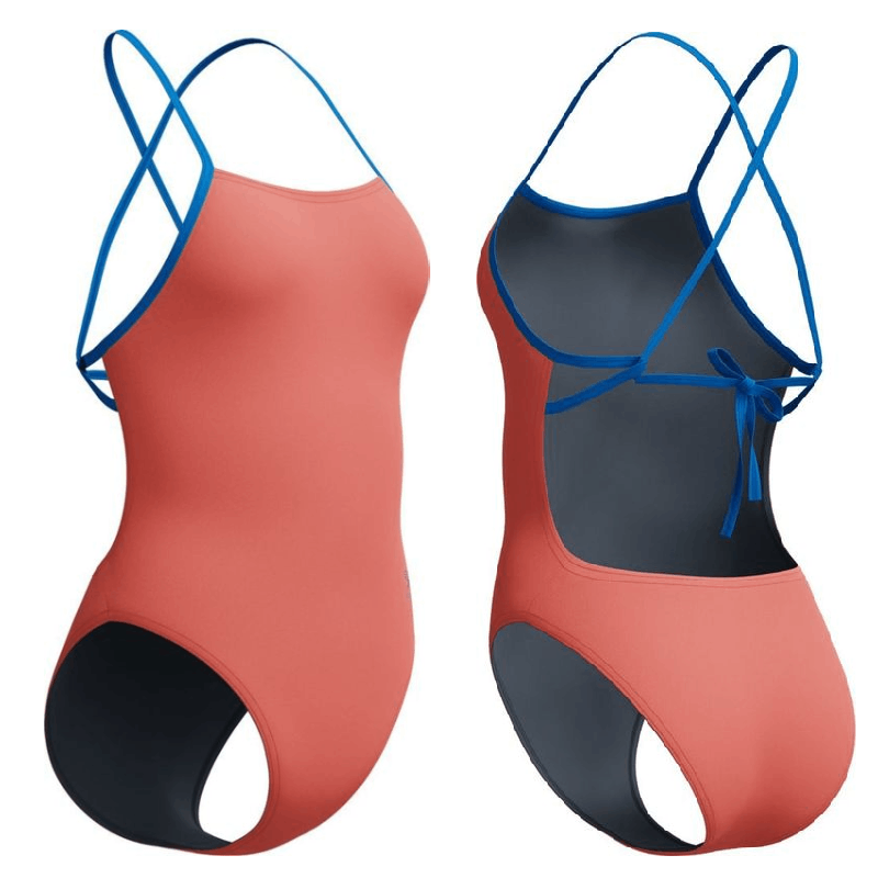Costume Donna Solid Tie Back SPEEDO