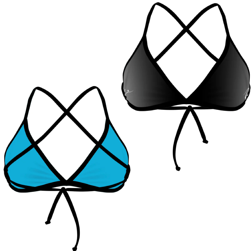 Top bikini Donna BONDI - Nero Vira