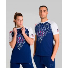 T-Shirt RAGLAN BISHAMON USA ARENA
