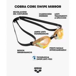 Occhialini COBRA CORE SWIPE Mirror ARENA