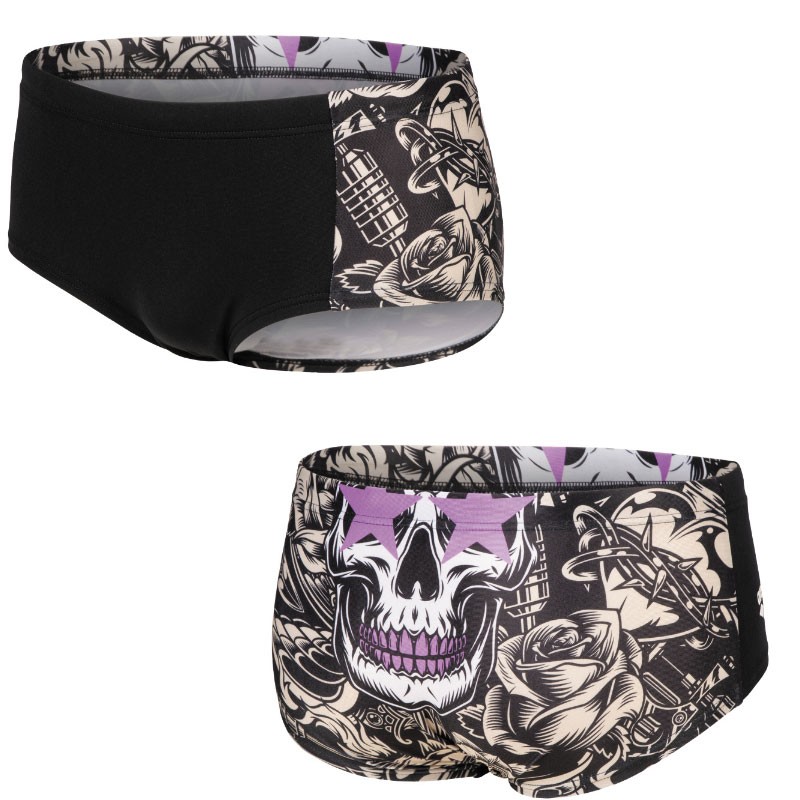 COSTUME MENS ARENA CRAZY KING SKULL