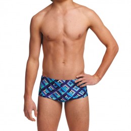 Costume Ragazzo BLUE BUNKERS  FUNKY TRUNKS