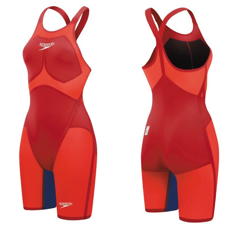Fastskin LZR VALOR 2.0 Woman CloseBack red blu black SPEEDO