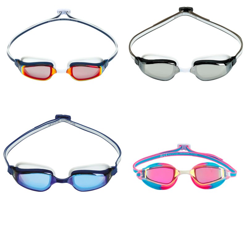 Occhialini FASTLANE Titanium Mirror AQUASPHERE